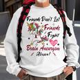 Friends Dont Let Friends Fight Brain Aneurysm Alone Unicorn Burgundy Ribbon Brain Aneurysm Bpd Brain Aneurysm Sweatshirt Gifts for Old Men