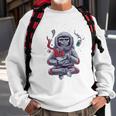 Funny Astronaut Monkey Ramen V2 Sweatshirt Gifts for Old Men