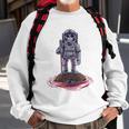 Funny Astronaut Monkey V3 Sweatshirt Gifts for Old Men