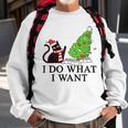 Funny Black Cat Funny Christmas Toilet 635 Shirt Sweatshirt Gifts for Old Men