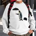 Funny Business Penguin Birds With Human Hands Sweatshirt Gifts for Old Men