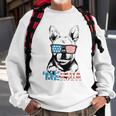 Funny Frenchie Merica Gift Boys Girls Dog Lover 4Th July Sweatshirt Gifts for Old Men