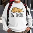 Golden Retriever - Ew People Gift Dog Tee Sweatshirt Gifts for Old Men