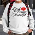 Good Morning Beautiful Sweatshirt Gifts for Old Men