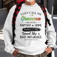 Gramma Grandma Gift They Call Me Gramma Because Partner In Crime Sweatshirt Gifts for Old Men