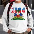 Haitian Revolution 1804 Flag Day Zip Sweatshirt Gifts for Old Men