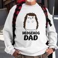 Hedgehog Dad Fathers Day Cute Hedgehog Sweatshirt Gifts for Old Men