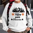 Hiking Keeps Memories V2 Sweatshirt Gifts for Old Men