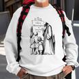 Life Is Meaningless And Everything Dies Nihilist Philosophy Sweatshirt Gifts for Old Men