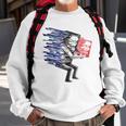 Loss Of Self Funny Two-Faced Person Sweatshirt Gifts for Old Men