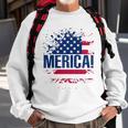 Merica S Vintage Usa Flag Merica Tee Sweatshirt Gifts for Old Men
