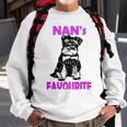 Miniature Schnauzer At Home Nans Favourite Multi Tasking Dog Sweatshirt Gifts for Old Men