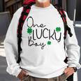 One Lucky Boy Funny St Patrick Day Sweatshirt Gifts for Old Men