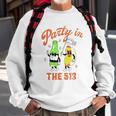 Party In The 513 Baseball Player Sweatshirt Gifts for Old Men