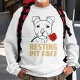 Pitbull Love I Love My Cute Pitbull 785 Shirt Sweatshirt Gifts for Old Men