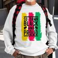 So Damn Black And Proud Black History Month Sweatshirt Gifts for Old Men