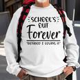 Teacher Retirement Schools Out Forever For Retired Teacher Sweatshirt Gifts for Old Men