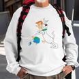 The Jetsons Astro Hugging George Sweatshirt Gifts for Old Men