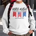 Ultra Maga And Proud Of It V15 Sweatshirt Gifts for Old Men