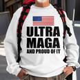 Ultra Maga And Proud Of It V8 Sweatshirt Gifts for Old Men