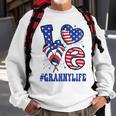 Womens Granny Love Usa Flag Grandma 4Th Of July Family Matching Sweatshirt Gifts for Old Men
