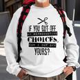 Womens Pro Choice Cut Protest Sweatshirt Gifts for Old Men
