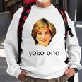 Yoko Ono Diana Princess Of Wales Sweatshirt Gifts for Old Men