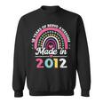 10 Years Old Gifts 10Th Birthday Born In 2012 Women Girls Sweatshirt