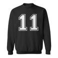 11 Sports Jersey Number For Fan Or Player 11 Sport Lover Sweatshirt