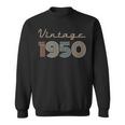 1950 Birthday Gift Vintage 1950 Sweatshirt