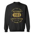 1962 September Birthday Gift 1962 September Limited Edition Sweatshirt