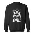 Baphomet Left Hand Craft Satanic Clothing Sweatshirt