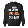 Best Camping Dad Ever Happy Hiking Camper Grandpa Camping Sweatshirt