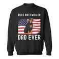 Best Rottweiler Dad Ever American Flag 4Th Of July Rottie Sweatshirt