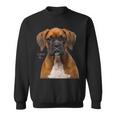 Boxer Dog Dog Mom Dad Love Is Puppy Pet Women Men Kids Sweatshirt
