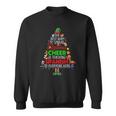 Christmas Cheer Is Teaching Spanish Santa Elf Teacher Group Sweatshirt