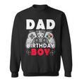 Dad Of Birthday Boy Time To Level Up Video Game Birthday Sweatshirt