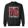 Daddys Future Lifting Partner Fitness Workout Gift Sweatshirt