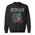 Embrace Neurodiversity Funny V5 Sweatshirt