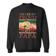 Father Grandpa I Am Proud Of Many Things In Life But Nothing Beats Being A Papa258 Family Dad Sweatshirt