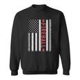 Fireball American Flag 4Th Of July Cool Soccer Player Sweatshirt