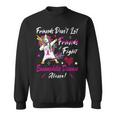 Friends Dont Let Friends Fight Eosinophilic Disease Alone Pink Ribbon Eosinophilic Disease Eosinophilic Disease Awareness Sweatshirt