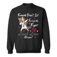 Friends Dont Let Friends Fight Limb Loss Alone Unicorn Grey Ribbon Limb Loss Limb Loss Awareness Sweatshirt