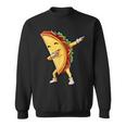 Funny Dabbing Taco Cinco De May Mexican Food Sweatshirt