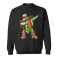 Funny Dabbing Taco Cinco De May Mexican Food V2 Sweatshirt