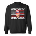 Funny Joe Biden Dazed Merry 4Th Of You Know The Thing Sweatshirt