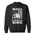 Funny Maga King Trump Supporter Gift Maga King Sweatshirt