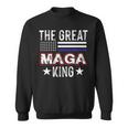 Funny The Great Maga King Trump 2022 Amp 2024 Sweatshirt