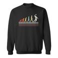 Funny Volleyball Evolution Of Man Sport Retro Vintage Gift Sweatshirt
