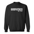 Godfather Est 2022 Fathers Day God Dad Announcement Reveal Sweatshirt